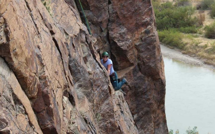 rock climbing course in texas